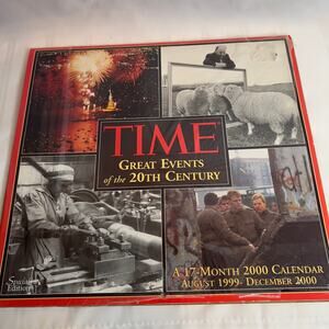 Time Great Events of the 20th Century 17-Month 2000 Calendar Aug 99 - Dec 2000
